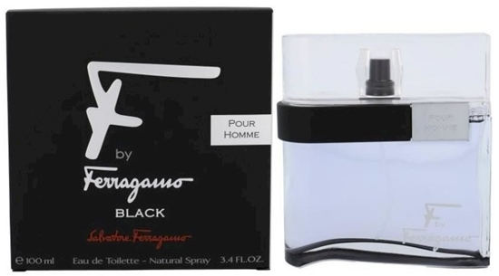 Picture of Salvatore Ferragamo F by Ferragamo Pour Homme Black Perfume EDT 100 ml
