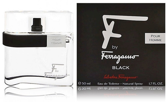 Picture of Salvatore Ferragamo F by Ferragamo Pour Homme Black Perfume EDT 50 ml