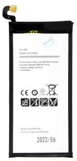 Picture of Samsung EB-BG920ABE mobile phone spare part Battery Black, Silver