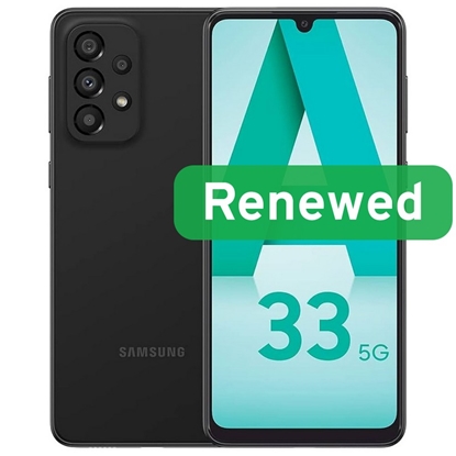 Изображение Samsung Renewed Grade C | Samsung Galaxy A33 5G | Black | 6.4 " | Super AMOLED | 128 GB | 5G | Android