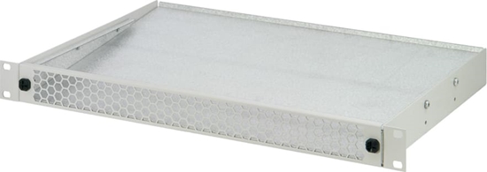 Изображение Schroff 1 U Air Deflector for 19" Fan Tray, 6 Fans, Front Perforated, 330 mm, RAL 9006