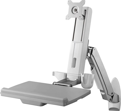 Изображение Schroff Adjustable Monitor Arm with Keyboard Tray, max. 8 kg