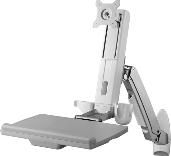 Изображение Schroff Adjustable Monitor Arm with Keyboard Tray, max. 8 kg