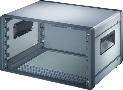 Изображение Schroff Comptec 19" Desktop Case, Unshielded, Steel Cover, 6 U, 84 HP, 500 mm