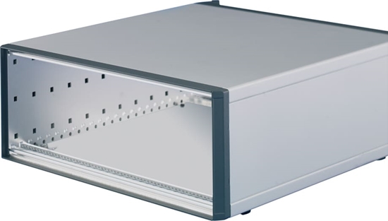 Изображение Schroff RatiopacPRO, Desktop Case, Retrofittable Shielding, Front Trim, 4 U, 84 HP, 375 mm