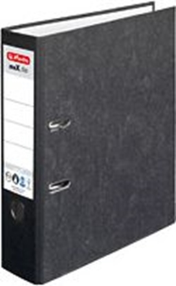 Attēls no Segregator Herlitz dwigniowy A4 80mm czarny (5171806)