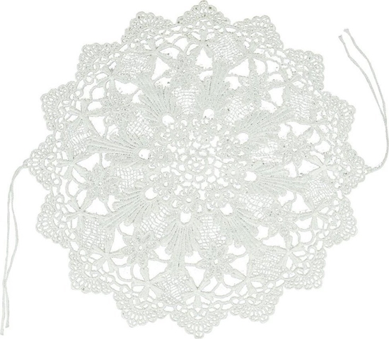 Изображение Serweta aurowa na koszyczek z tasiemkami