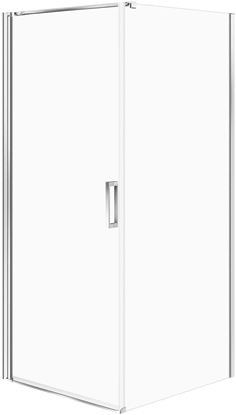 Picture of SET C382 KABINA MODUO KWADRATOWA 1 DRZWI PENE 80X80X195 WIR