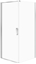 Picture of SET C382 KABINA MODUO KWADRATOWA 1 DRZWI PENE 80X80X195 WIR