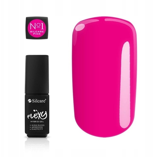 Picture of SILCARE_Flexy Pink lakier hybrydowy Magenta 4,5g