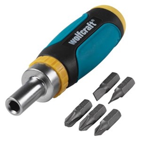 Picture of Skrūvgriezis Wolfcraft; 1/4'' + skrūvēšanas uzgaļi