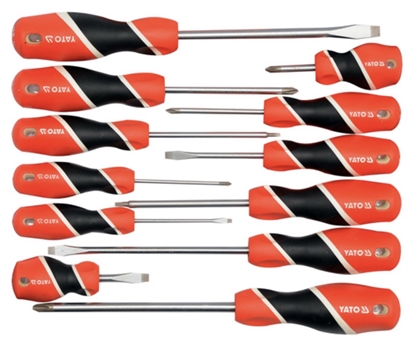 Picture of Skrūvgriežu komplekts Yato YT-25967; 12 gab.