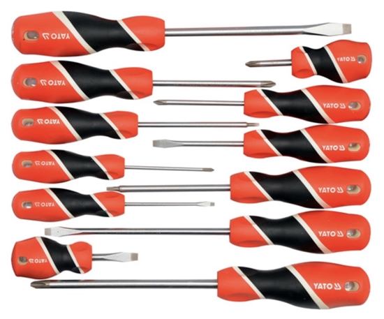 Picture of Skrūvgriežu komplekts Yato YT-25967; 12 gab.