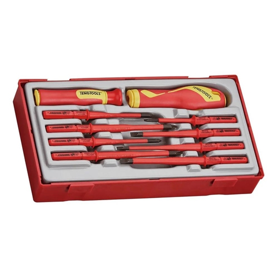 Picture of Skrūvgriežu komplekts Teng Tools TTV710N; 10 gab.