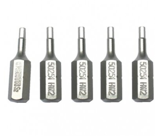 Picture of Skrūvgriežu uzgalis Sata S59253; 1/4''; 3 mm; 5 gab.