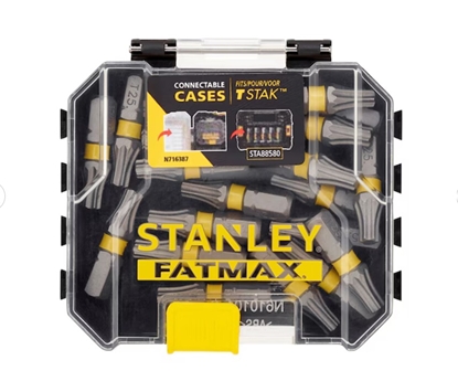Изображение Skrūvgriežu uzgaļu komplekts Stanley STA88571-XJ; T25; 20 gab.