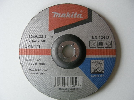 Picture of Slīpēšanas disks Makita A 24 R; 180x6 mm
