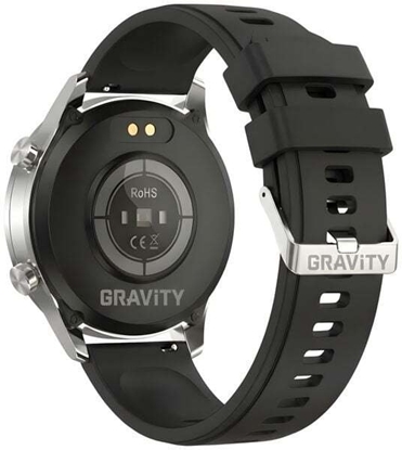 Picture of Smartwatch Gravity Srebrny 2 Paski GT10-8