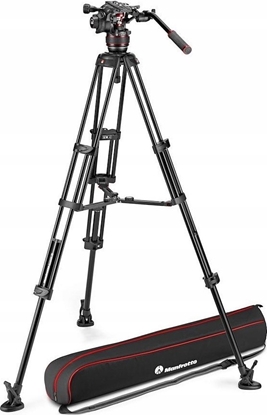 Изображение Statyw Manfrotto Zestaw Twin Alu z gowic 608- rodek rozpierajcy