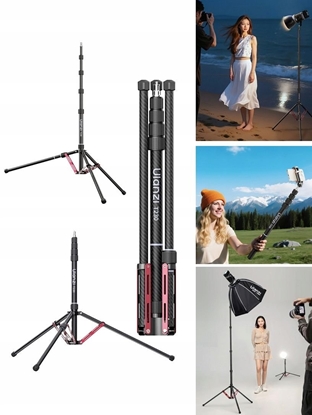 Picture of Statyw Stojak Studyjny Studio Owietleniowy + Monopod 2,3m 5kg / Ulanzi T230