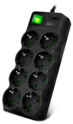 Attēls no Strāvas pagarinātājs Sven SF-08E-16 8 sockets 1.8m