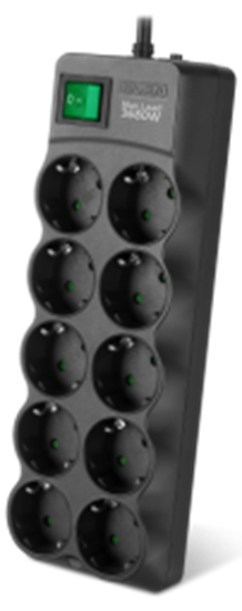 Изображение Strāvas pagarinātājs Sven SF-10E-16 10 sockets 5m