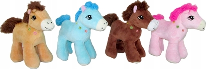 Picture of Sun-day K-1289 plush toy horse 15cm mix colors