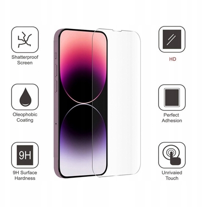 Picture of Szko hartowane 2,5D matowe do Xiaomi 14