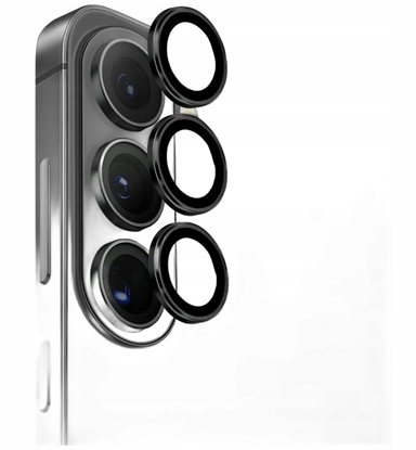 Изображение Szko na obiektyw aparatu UNIQ Optix Aluminium Camera Lens do Samsung Galaxy S26 / S26+ Plus czarny