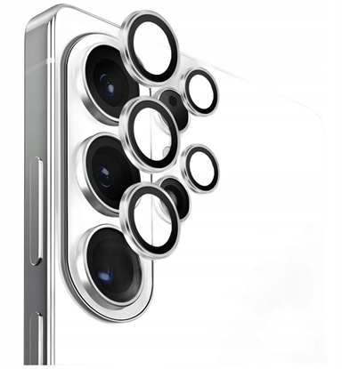 Изображение Szko na obiektyw aparatu UNIQ Optix Aluminium Camera Lens do Samsung Galaxy S26 Ultra srebrny