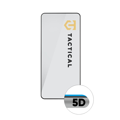 Attēls no Tactical Glass Shield 5D for Xiaomi Redmi Note 12 Pro 5G / black