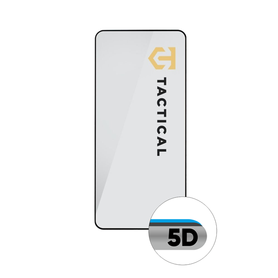 Picture of Tactical Glass Shield 5D for Xiaomi Redmi Note 12 Pro 5G / black