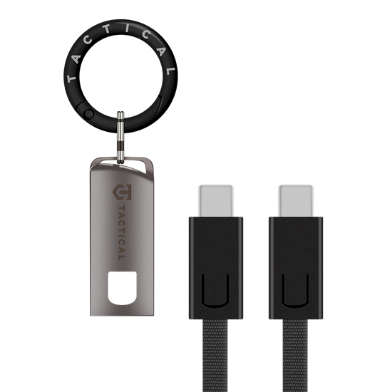 Picture of Tactical OODA Loop Cable USB-C/USB-C / black