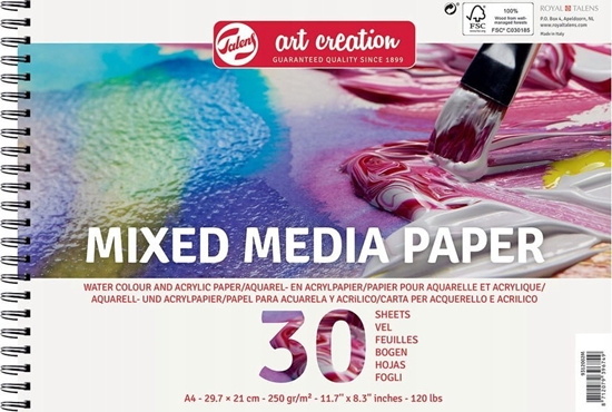 Picture of Talens Talens Art Creation Mixed media paper | 29.7 x 21 cm (A4), 250 g, 30 sheets