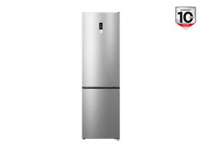 Изображение TCL Refrigerator | RP409BLE0EE | Energy efficiency class E | Free standing | Combi | Height 185 cm | No Frost system | Fridge net capacity 267 L | Freezer net capacity 142 L | Display | 39 dB | Grey