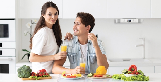 Picture of TECHNISAT 76-5278-10 Kitchen Radio IR radio internetowe podwieszane biae