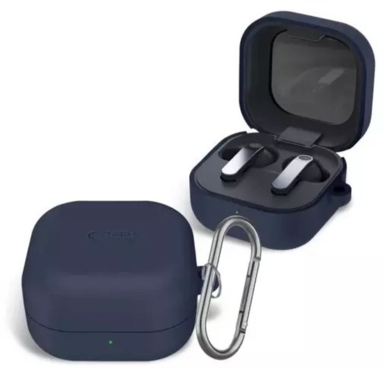 Picture of TECH-PROTECT SILICONE HOOK SAMSUNG GALAXY BUDS 4 / 4 PRO NAVY BLUE