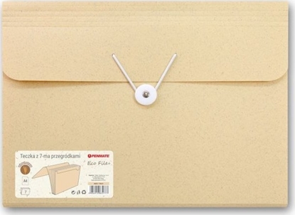 Picture of Teczka z 7-ma przegródkami PENMATE ECO FILE+ óta