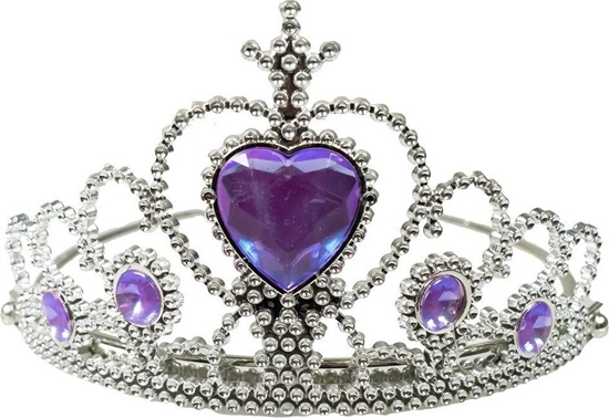 Изображение Tiara z krysztakami fioletowa