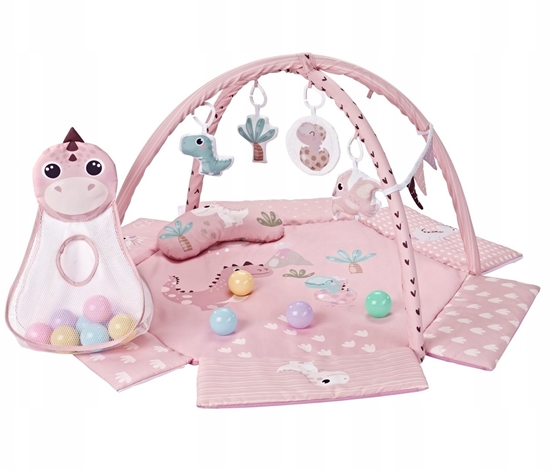 Picture of TinyMini CC9881 Mata edukacyjna Dino Pink