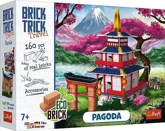 Изображение Trefl Brick Trick - Travel Pagoda M