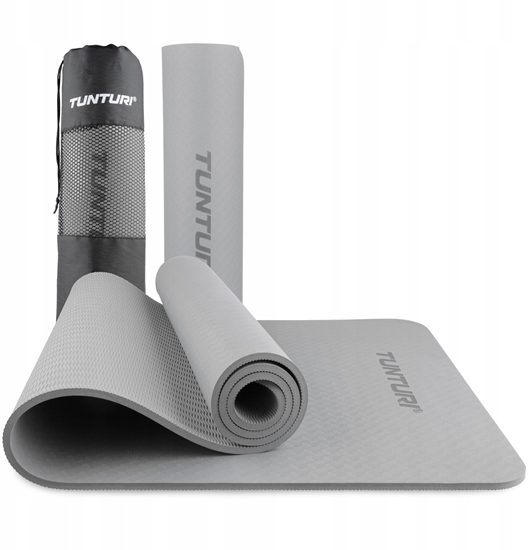 Picture of Tunturi Mata do jogi TUNTURI YOGA & FITNESS MAT 8 MM (Kolor: Szary)