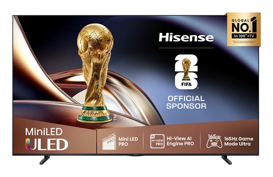 Изображение TV Set|HISENSE|100 "|4K Ultra HD|3840 x 2160 pixels|Flat|16:9|ULED|100U8Q