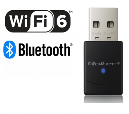 Picture of Ultra ātrs WiFi 6 un Bluetooth 5.4 Adapteris | 900Mbps | 11a/b/g/n/ac/ax | USB 2.0