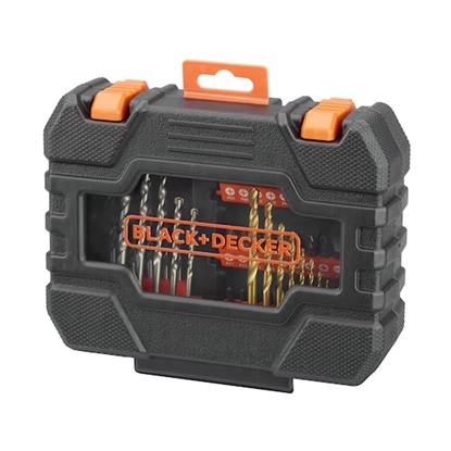 Picture of Urbju un skrūvgriežu uzgaļu komplekts Black & Decker A7232-XJ; 50 gab.