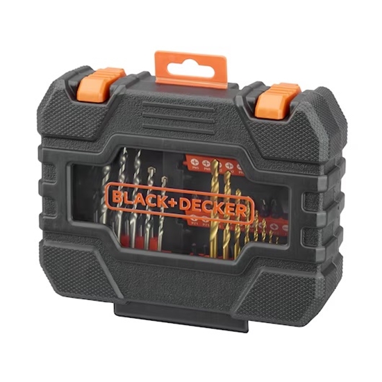 Picture of Urbju un skrūvgriežu uzgaļu komplekts Black & Decker A7232-XJ; 50 gab.