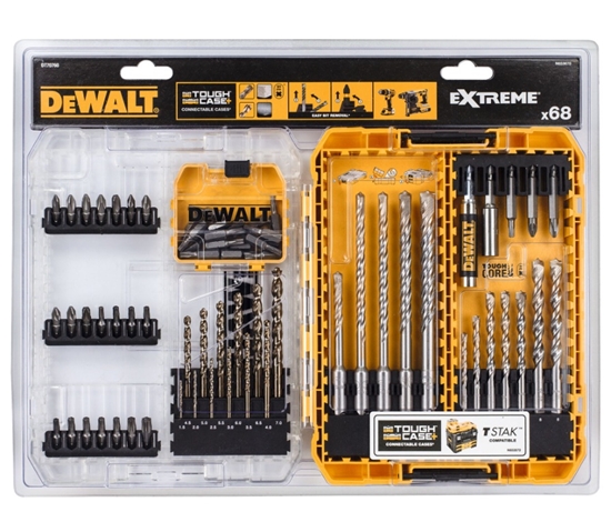 Picture of Urbju un skrūvgriežu uzgaļu komplekts DeWalt DT70760-QZ; 68 gab.