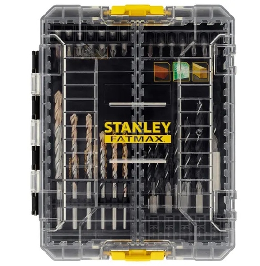 Picture of Urbju un skrūvgriežu uzgaļu komplekts Stanley STA88563-XJ; 49 gab.