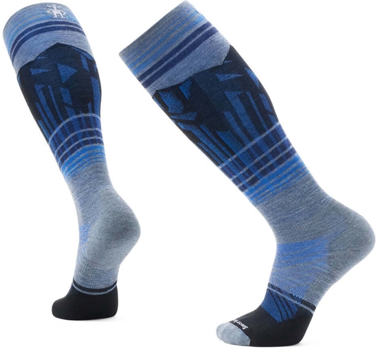 Изображение U'S Ski Targeted Cushion Summit Shot OTC Socks, L88 | pewter blue, L