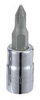 Attēls no Uzgriežņu galviņa ar uzgali Sata S21302; 1/4''; PH2